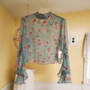 NWT Forever 21 floral top